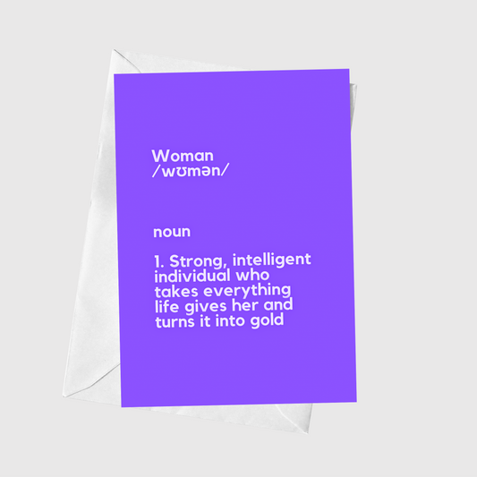 Define: Woman