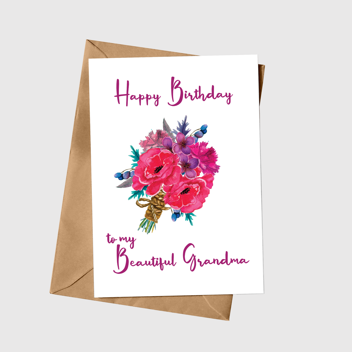 To My Beautiful Grandma